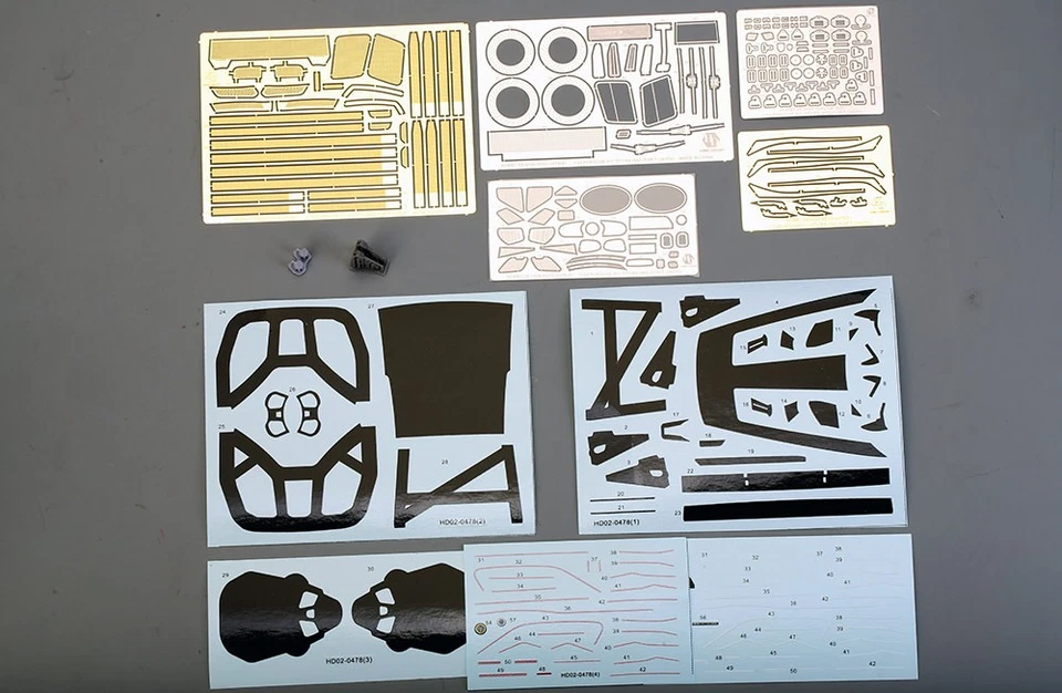 Hobby Design 1/24 911 GT3 RS 992 Detail-up Set for Tamiya #24370 - Image 1 of 1