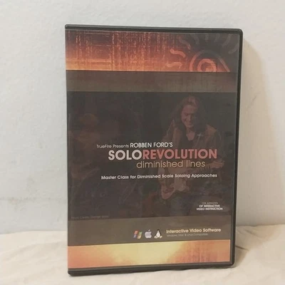 2017 Truefire Robben Ford's Solo Revolution Diminished Lines Video Software GUC - Image 1 of 4