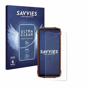 6x Folie für Blackview Oscal Pilot 2 Schutzfolie Displayschutz Display Klar - Zdjęcie 1 z 11