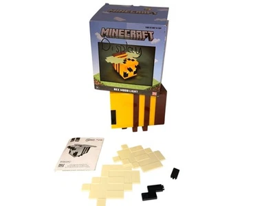 Minecraft Yellow Bee Figural Mood Light 5 Inches Tall MISSING PIECE - Image 1 of 4