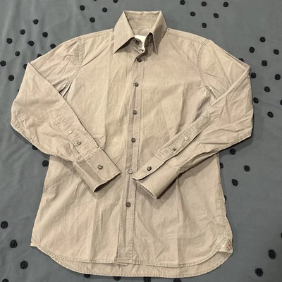 VTG Diesel Men's Long Sleeve 100% Cotton Button-Front Shirt Size Small - Image 1 of 4