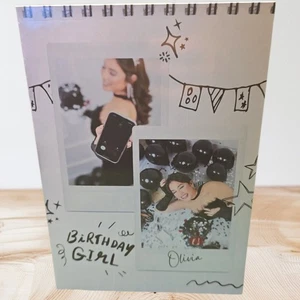 Personalised Glossy Birthday Photo Card for x2 Photos! - Cute Scrapbook Collage - Picture 1 of 1