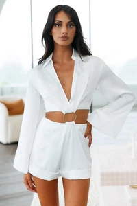 Sharen Collection Hello Molly Mimosas Forever White Romper AU 12 (US 8) Bell - Picture 1 of 14