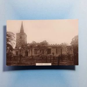 Mexborough Postcard C1930 Real Photo Old Church South Yorkshire - Picture 1 of 2