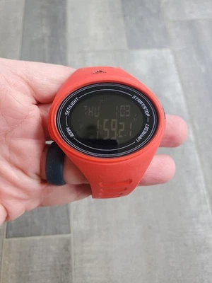 Vintage Adidas Watch Unisex Red Digital Backlight Day Date ADP6129 New Battery - Image 1 of 4