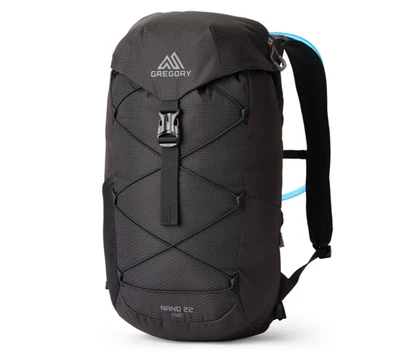 Gregory  Nano 22 H2O Hydration Pack Shadow Black One Size New With Tags - Image 1 of 4