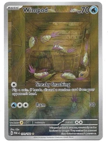 Wimpod 191/182 Sv04: Paradox Rift Holo Pokemon TCG Illustration Rare - NM - Picture 1 of 2
