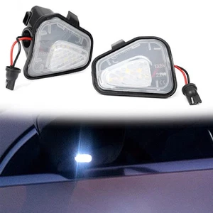For Vw Volkswagen EOS Passat B7 CC Error Free LED Side Mirror Puddle Lights - Picture 1 of 8