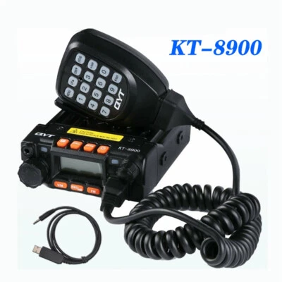 QYT KT-8900 25W Mini Mobile Radio Dual Band 136-174&400-480MHz Two Way Radios - Image 1 of 4