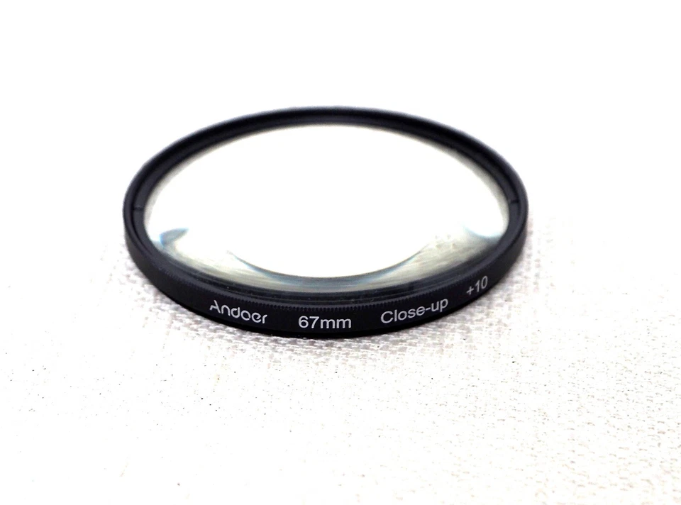 ANDOER 67mm Close up +10 Filter lens for camera lens SLR DSLR  - Image 1 of 1