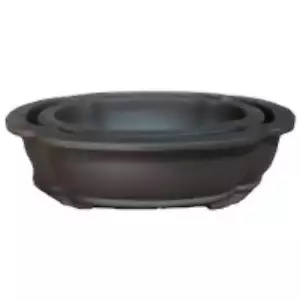 Juego de olla bonsái floral sin esmaltar de 20 pulgadas - Imagen 1 de 1