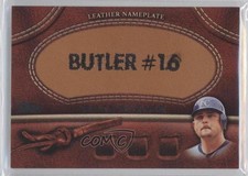 2011 Topps Manufactured Glove Leather Nameplate Billy Butler #MGL-BB.1