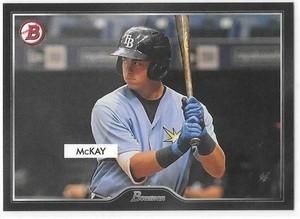 2019 TOPPS ON-DEMAND SET #7 INSPIRED BY '55 BOWMAN BRENDAN McKAY TAMPA BAY
