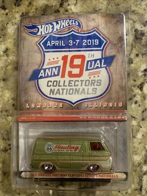 Dodge A100 2019 19th Nationals Convention Finale 66 furgoneta baja #339 Hot Wheels Foto 1 de 4