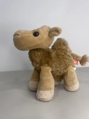 Wild Republic 7” Camel Plush Stuffed Animal Small 1 Hump Tan Brown Desert - Image 1 of 4