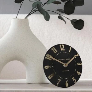 Thomas Kent Mulberry Noir Small Mantel Clock - Picture 1 of 4