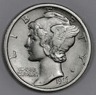 1916 Mercury Head Dime.  Inventory I.    XF-AU.  182393