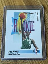 🏀🇺🇸Dee Brown | 1991 Skybox Rookie Basketball Card #322 Mint - Boston Celtics