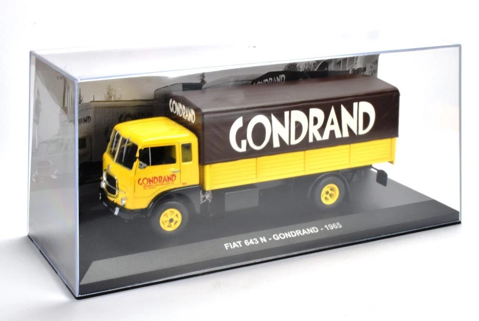 DIE CAST FIAT 643 N GONDRAND - 1965  PUBBLICITARI 1/43 [110] - Immagine 1 di 1