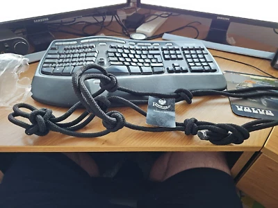 Suporte para cães de corda Rhinegold - Preto, Novo - Imagem 1 de 3