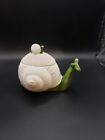 Fitz and Floyd Trinket Box "rare" Mom And Baby Snail Cottagecore Forrest Decor