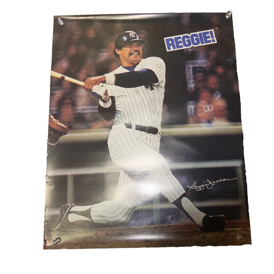 New York Yankees Reggie Jackson Reggie Bar Poster 15in x 18in 1978 Vintage - Image 1 of 4