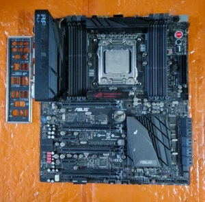 ASUS ROG RAMPAGE IV Black Edition : LGA2011 X79 DDR3 EATX + WIFI + IO-Shield - Picture 1 of 8
