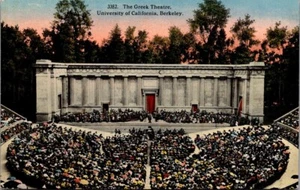 GREEK THEATRE University of California BERKELEY, CA unbenutzte Postkarte - Bild 1 von 2