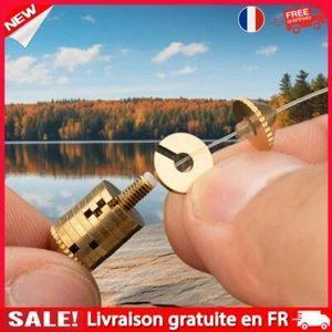 3 pièces plombs de pêche poids plombs de pêche 2g poids en cuivre pour truite ba - Photo 1/11