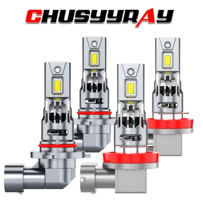 Faros LED bombillas de haz alto/bajo para camioneta Honda Ridgeline RT doble cabina 2017-2020 Foto 1 de 4