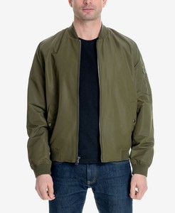 michael kors taslan zip front bomber jacket