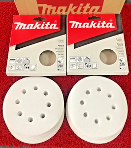 20 Stck. Original Makita 125 mm 5 Zoll Schleifscheiben BO5031 BO5030 BO5041 - 240ER-Körnung - Bild 1 von 3