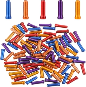 100 PCS Bicycle Cable End Caps, Alloy Bicycles Brake Cable Caps End Tips - Picture 1 of 7