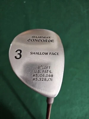 Nickent Super Concorde Shallow Face 16° 3 Wood / Graphite Club / Right-Handed  - Image 1 of 4