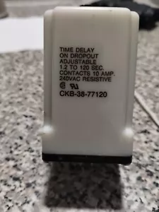Relé de retardo de tiempo Potter Brumfield CKB-38-77120 segundos 120v-ac - Imagen 1 de 3