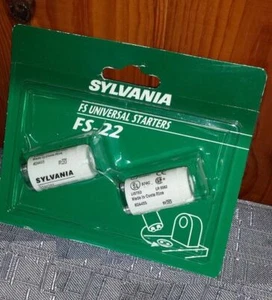 X2 FS22 UNIVERSAL STARTERS SYLVANIA-STARTER UNIVERSALI 22W 220 V SERIE,DOPPI ECC - Imagen 1 de 1