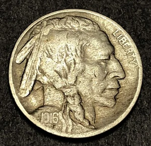 Nicer Low Mintage 1916-P Buffalo Head Nickel - Picture 1 of 2