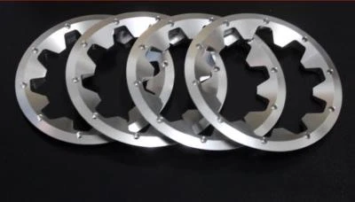 baja 5B alloy beadlock silver color (outside) 4pc - Image 1 of 3