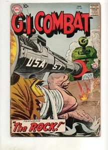 G. I. Combate #68 ""La Roca"" Prototipo de Rock Sargento CLAVE Pre-Nuestro Ejército en Guerra 83 en muy buena condición 4.0 - Imagen 1 de 2