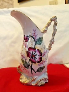 VINTAGE UCAGCO CHINA HANDPAINTED FLORAL 6 1/4'' tall VASE JAPAN - Picture 1 of 5