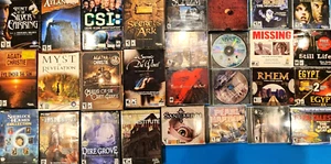 30 Vintage Abenteuer Spiele Myst Riven Sanitarium Seven Games of the Soul Rhem - Bild 1 von 5