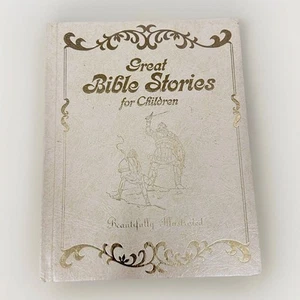 Great Bible Stories for Children Hardcover R. Lane Easterly Regency 1974 Vintage - Imagen 1 de 9