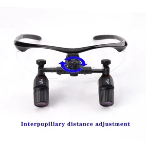 Kit de lupas quirúrgicas ergonómicas 4,0X lupas binoculares dentales 450 mm - Imagen 1 de 7