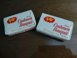 ¡¡Nuevo!! Lote De Colección De 2 Jabones Bar Ramo De Cachemira Hechos En Rosa EE. UU. - Imagen 1 de 1