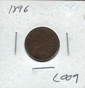 ¡Penny Indian Head 1896 C009!!!Envío gratis!!! - Imagen 1 de 3