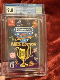 CGC 9.8 A++ Nintendo World Championship NES Edition Switch