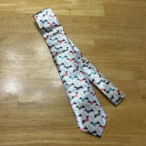 TOTALMENTE NUEVO Corbata Will Budxeg Seda Wiener Perro Dachshund Cuello Corbata - Imagen 1 de 7