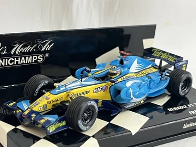Minichamps 1/43 Renault R26 F1 Grand Prix 2006 French GP 1 Fernando Alonso - Image 1 of 4
