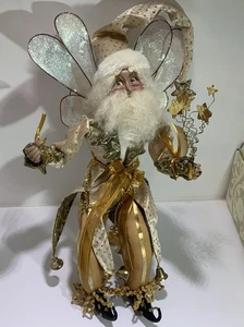 Vtg Mark Roberts Wonderful Time Fairy Santa#506 Limited Ed. Certificate & Box - Picture 1 of 18