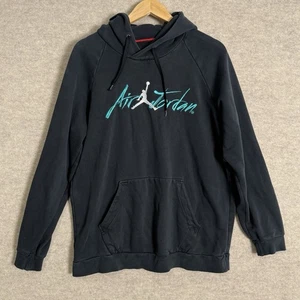 Sudadera con Capucha Air Jordan Para Hombre Grande Greatest Jumpman Flight Pullover Negro AV6005-010 - Imagen 1 de 4